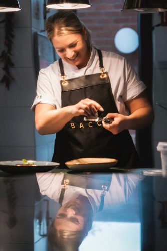 Carla Jankelowitz, chef at Baccō