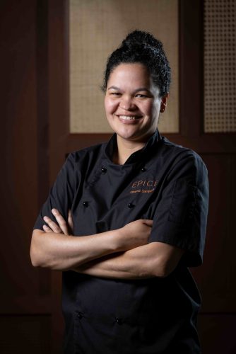 Chef Charné Sampson, Head chef, Epice